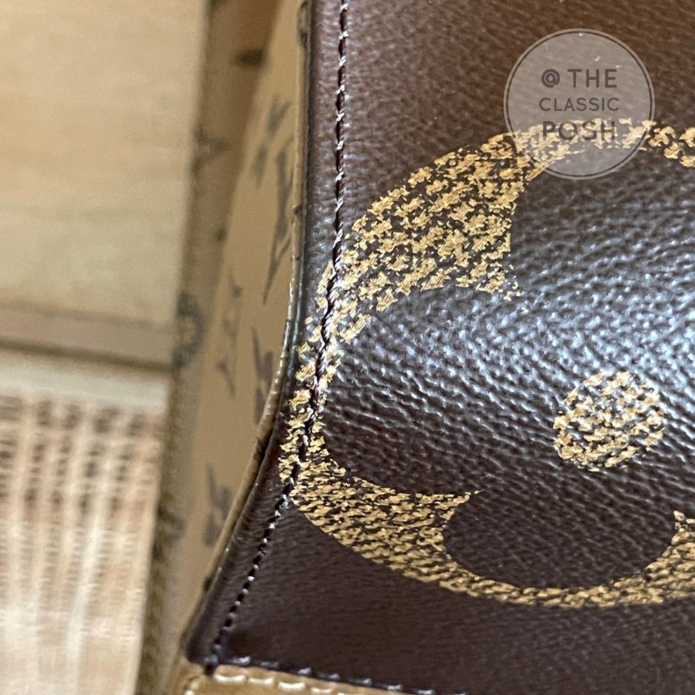 ❌SOLD❌EUC Louis Vuitton OTG On the Go MM Monogram Reverse Bag Tote - Picture 9 of 15